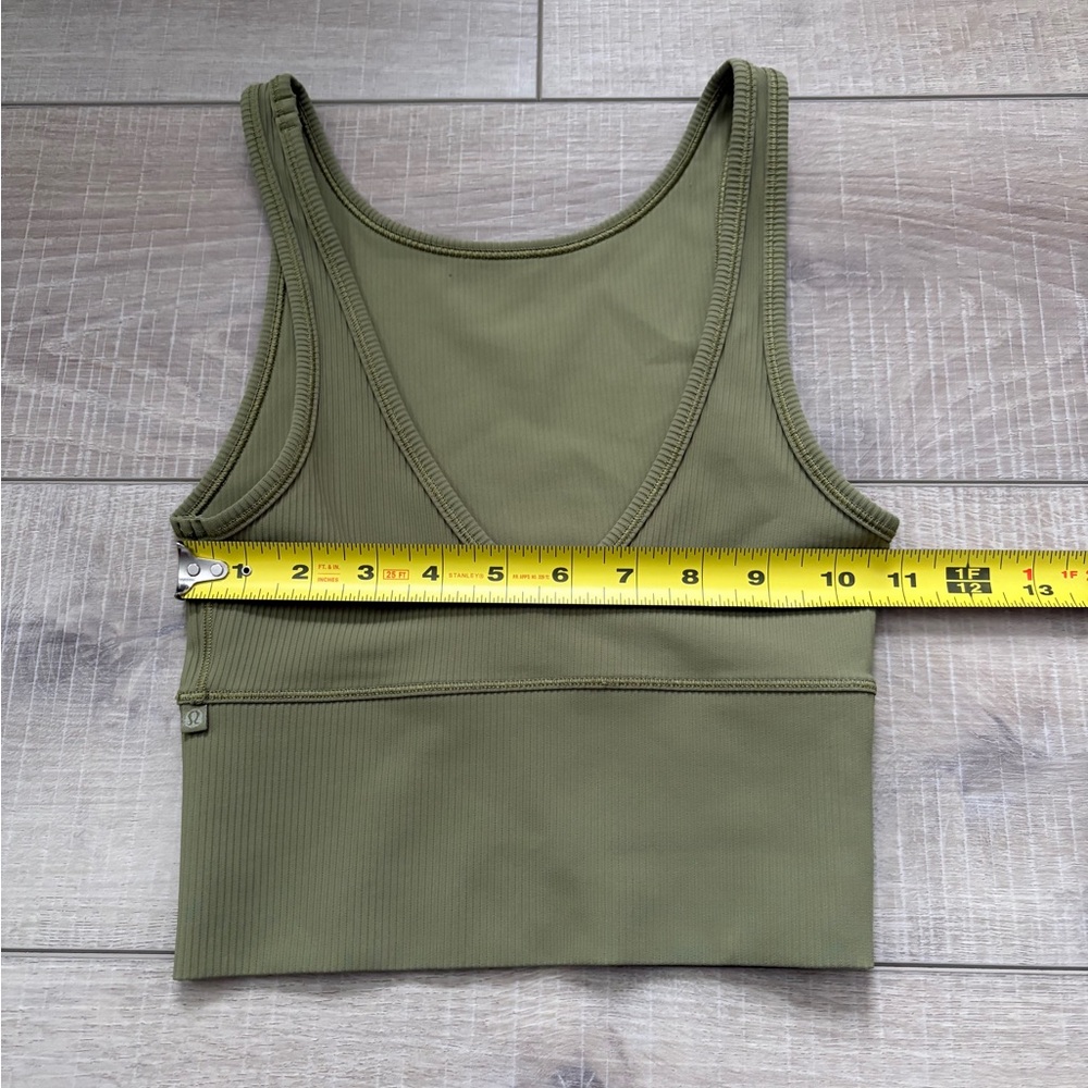 Lululemon Athletica Power Pivot Ribbed Tank Top - Picture 5 of 7